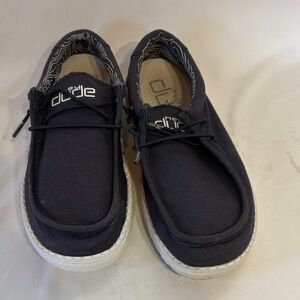 Hey Dude Dark Blue Loafers